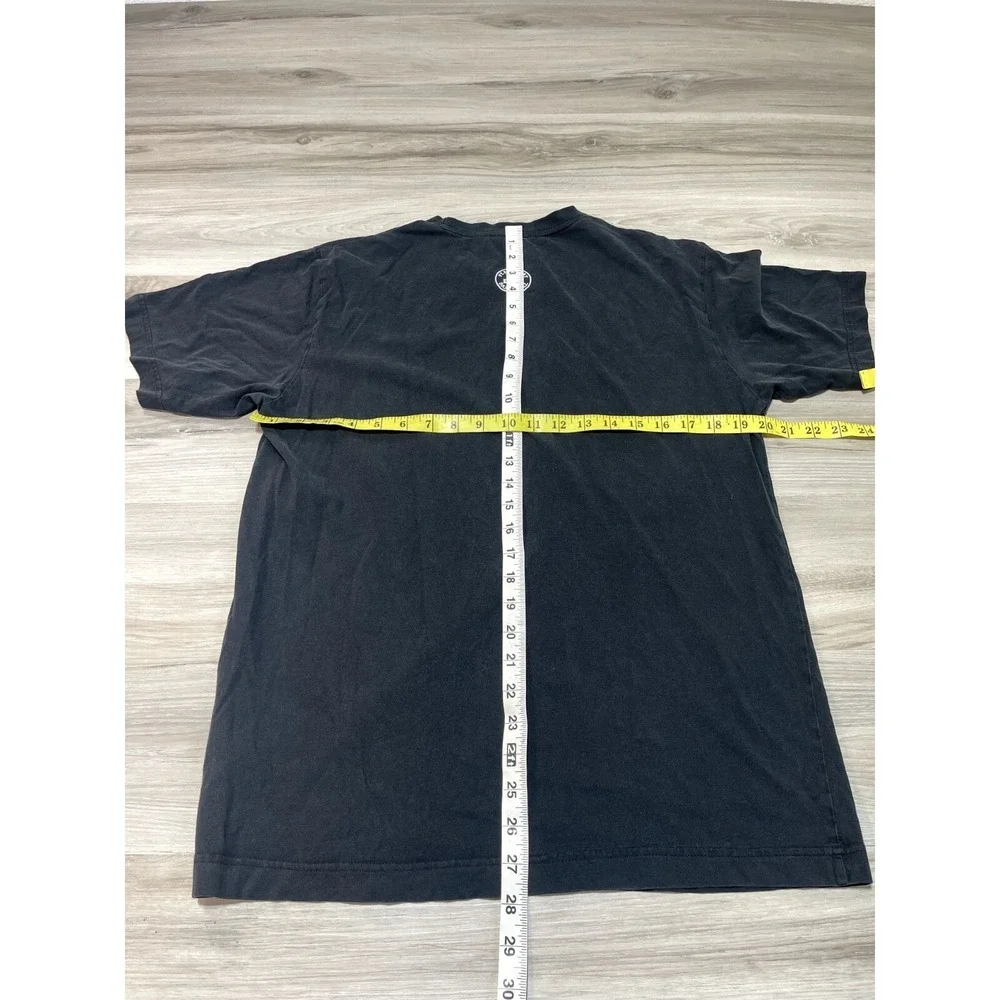 Vintage Peak Chinese Shirt Mens 3XL Black‎ Short Sleeve Graphic Street Original